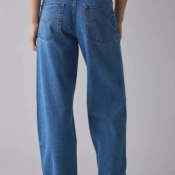 Levi's Women 20W M "Baggy Dad" Jeans NWT Medium Wash - Picture 3 of 3